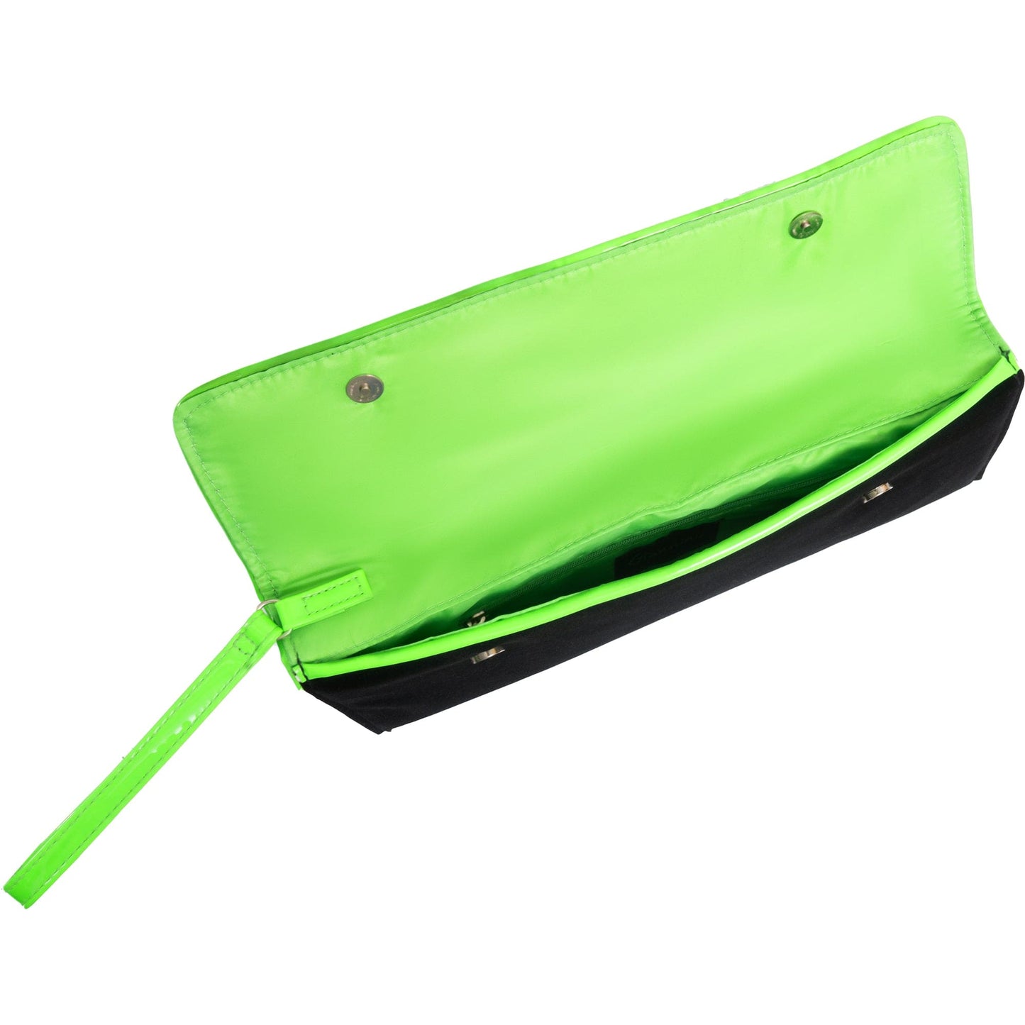 Giannini 4 Pack Velvet & Neon Large Clutch Wristlet Pouch