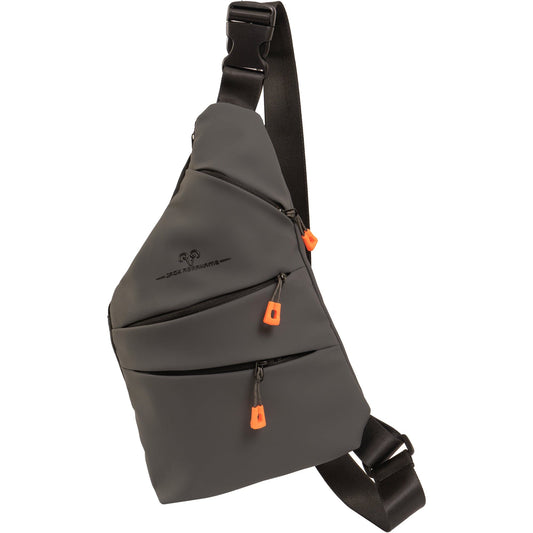 Jack Abrahams The Loredo | 14-In Smooth Tarpaulin Crossbody Sling Bag