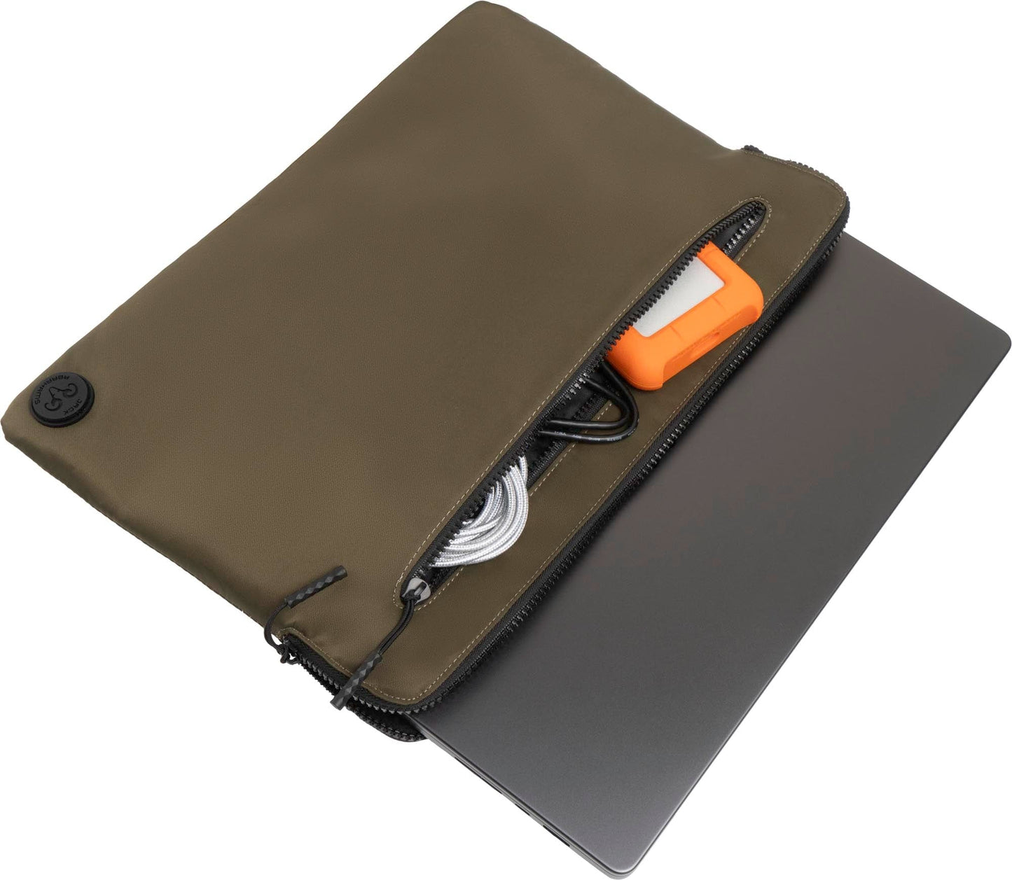Jack Abrahams The Apex Nylon Protective Padded Laptop Sleeve