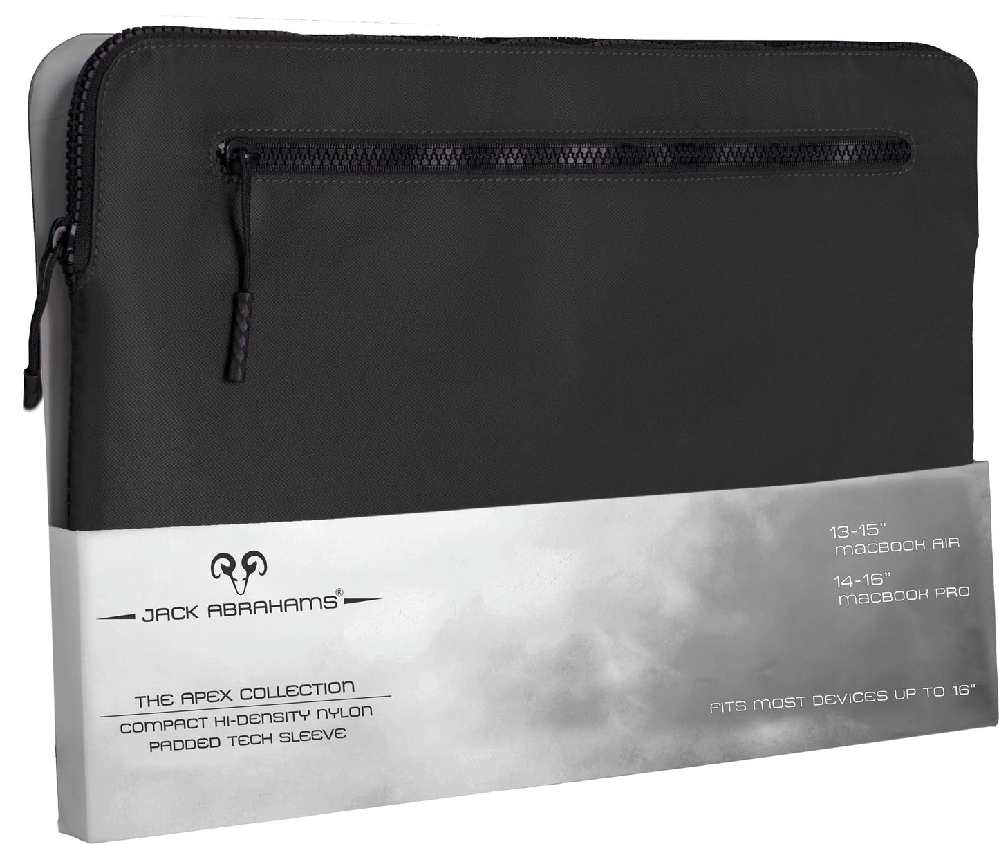 Jack Abrahams The Apex Nylon Protective Padded Laptop Sleeve