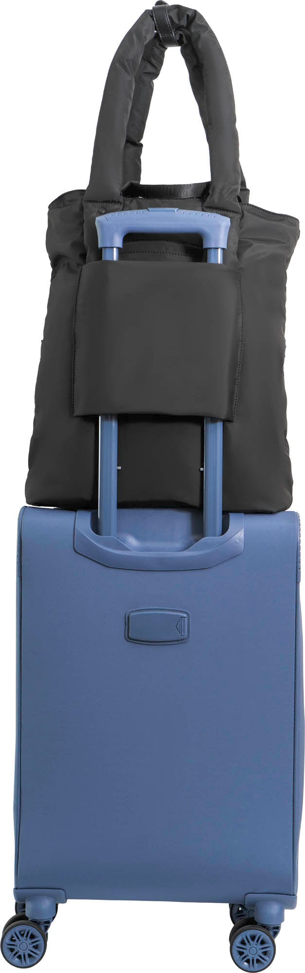 Joan and David Cargo Puffer Nylon Tote