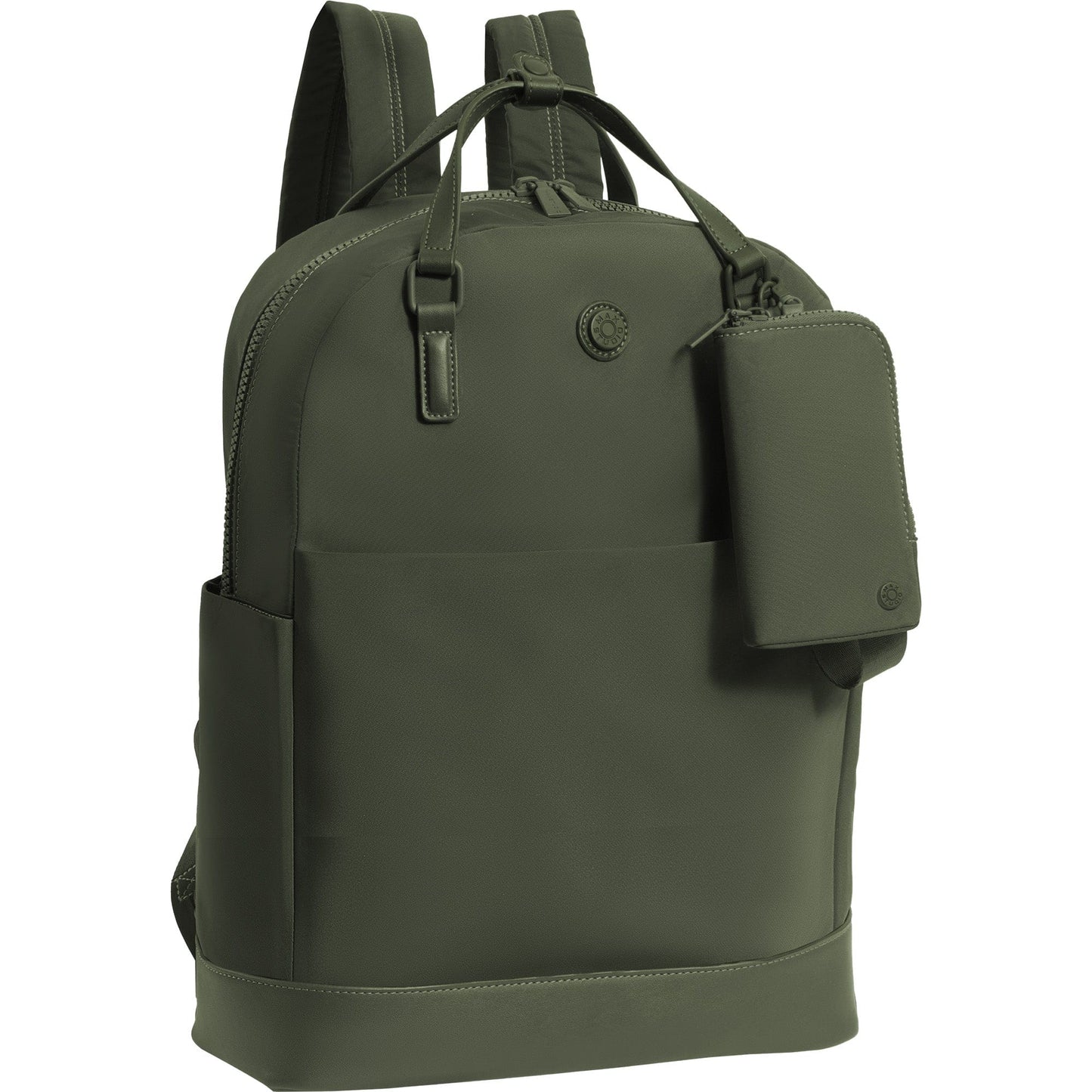 Max Studio The Della 18" Twill Nylon Workbook Travel Backpack