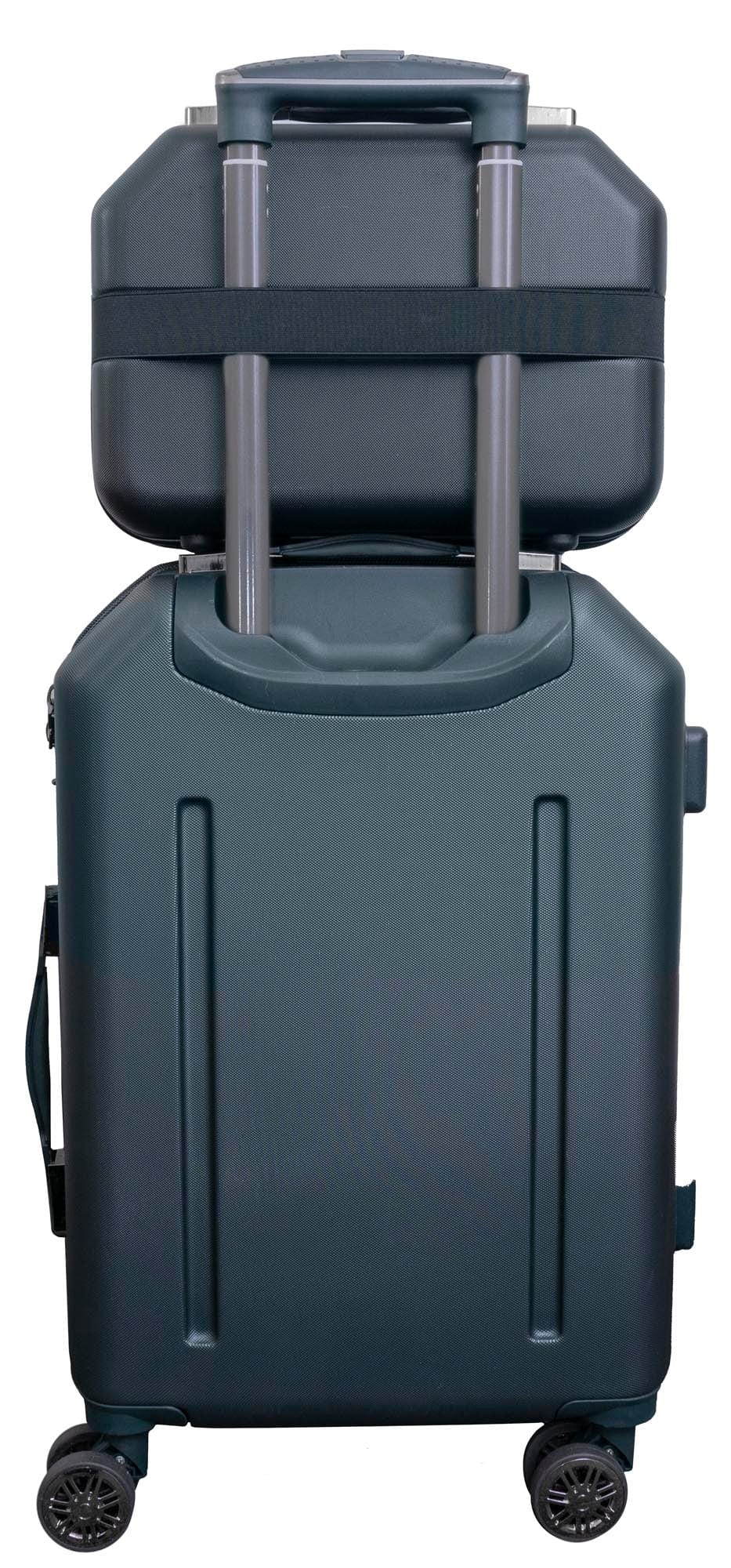 Max Studio ABS Hard Sided 3-Piece The Hexagon Luggage Set