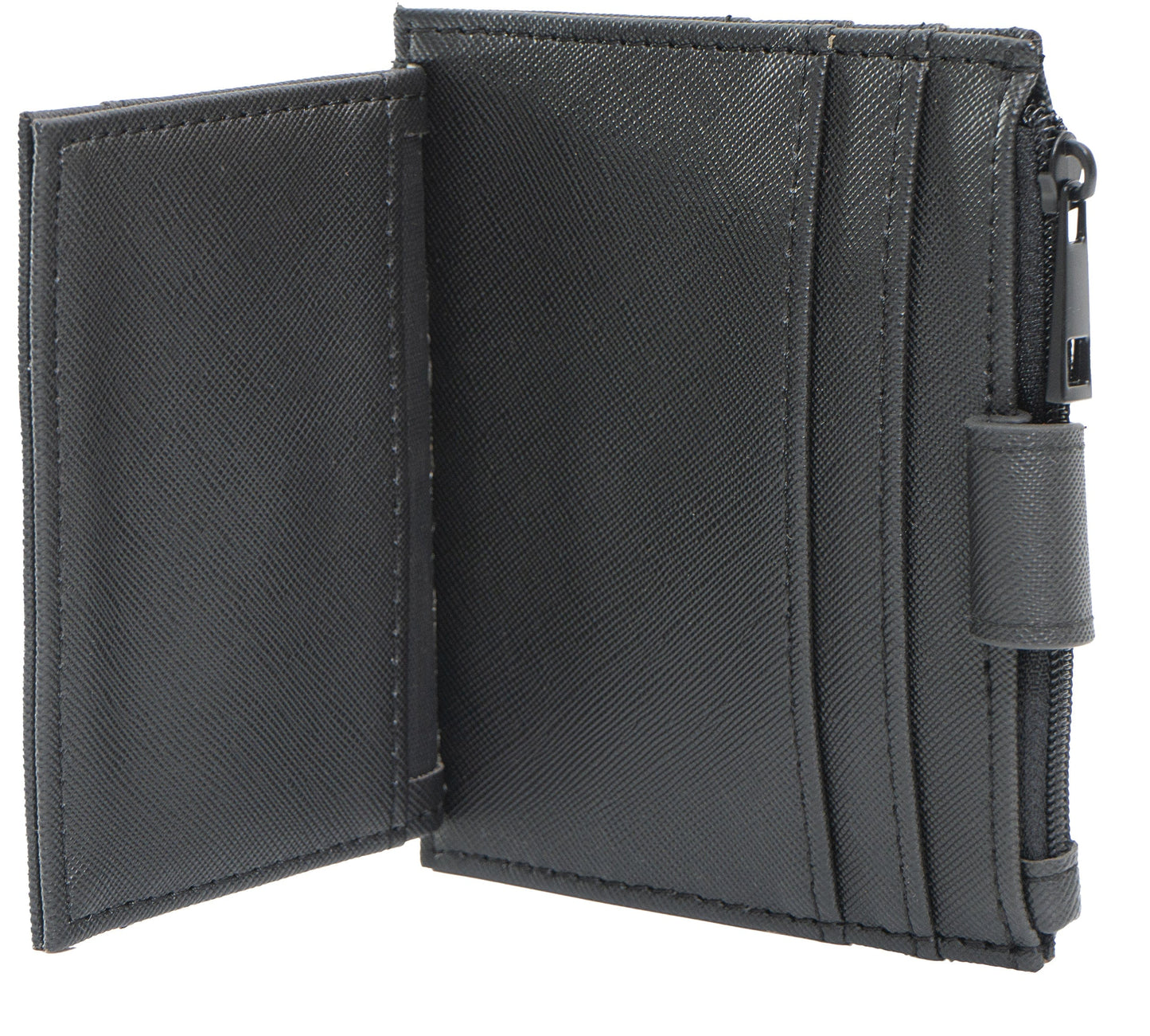 Rebecca & Rifka Saffiano Emblem Snap ID Card Holder