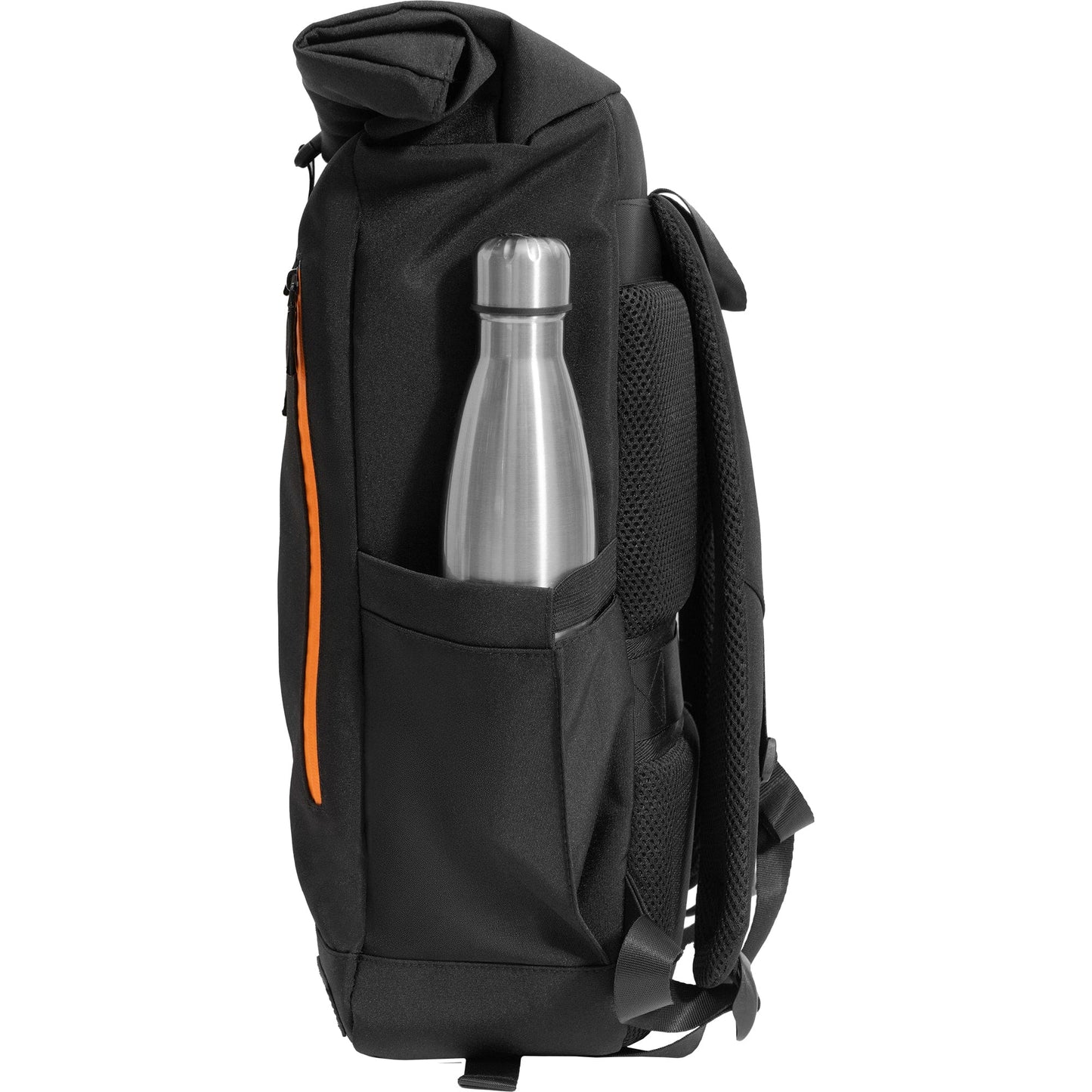 Jack Abrahams The Logan Nylon Roll-Down Laptop Backpack