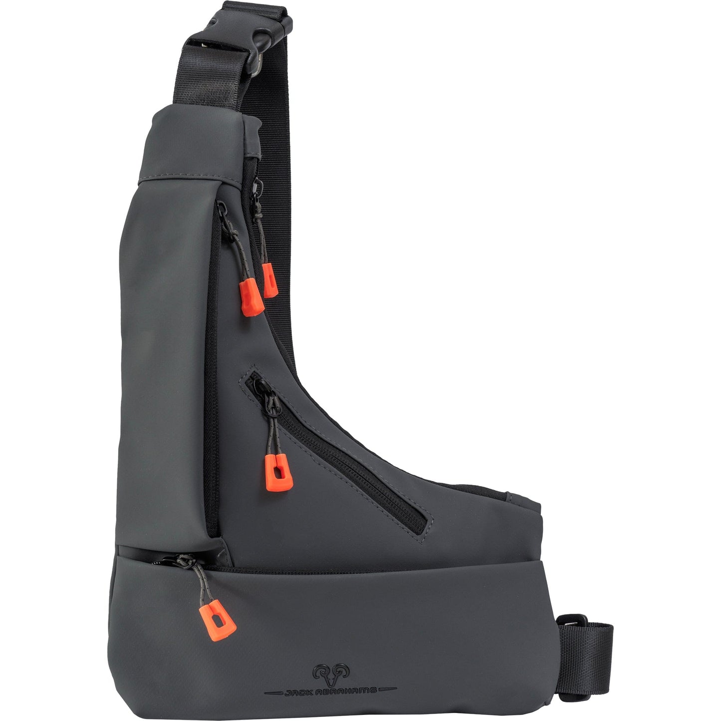 Jack Abrahams The Warren | 14-In Smooth Tarpaulin Crossbody Sling Bag