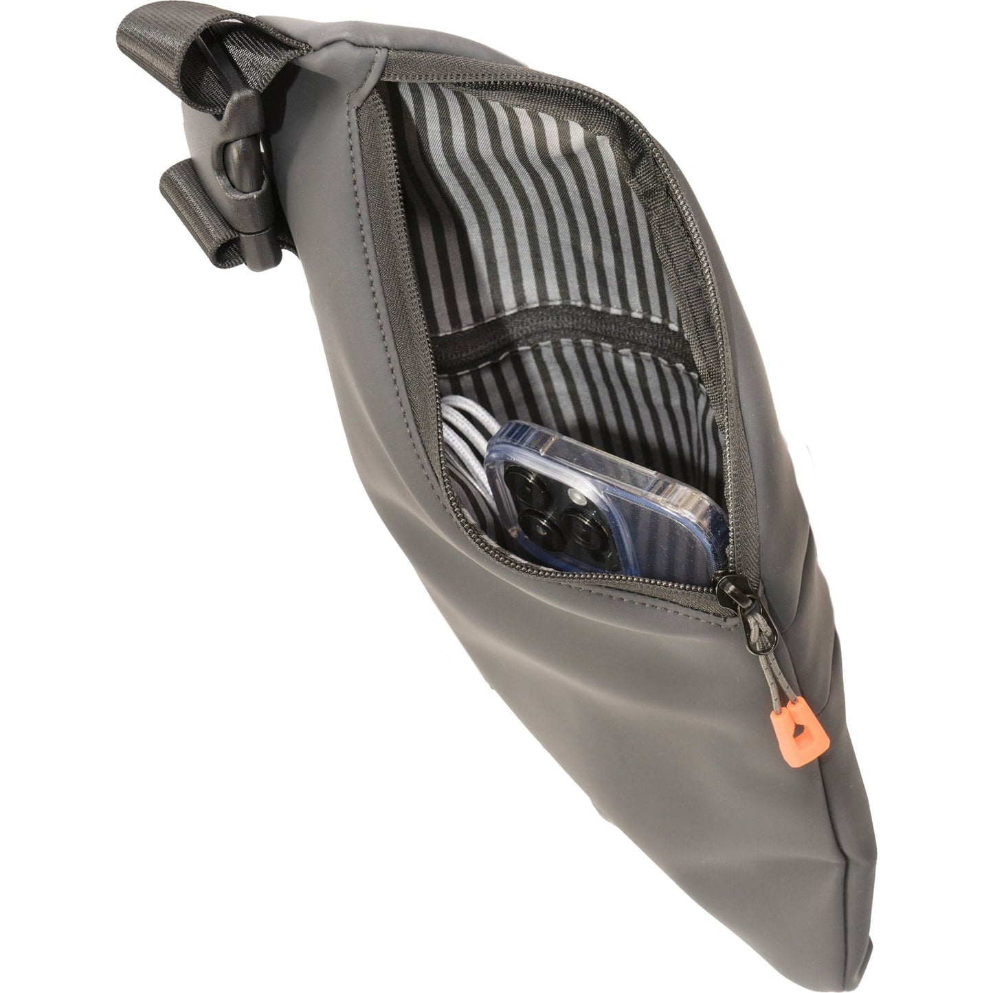 Jack Abrahams The Loredo | 14-In Smooth Tarpaulin Crossbody Sling Bag