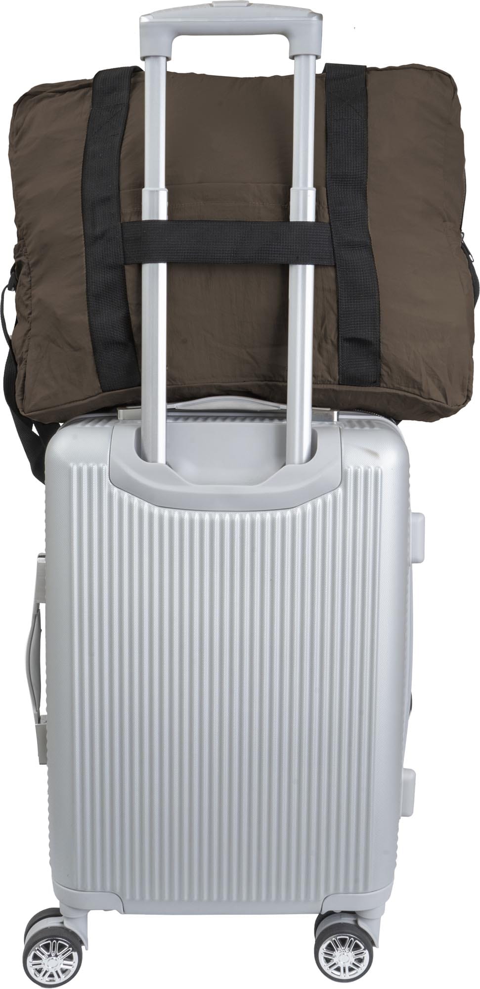 Boarding Pass Recycled Foldable & Packable Pouch Duffel Travel Bag