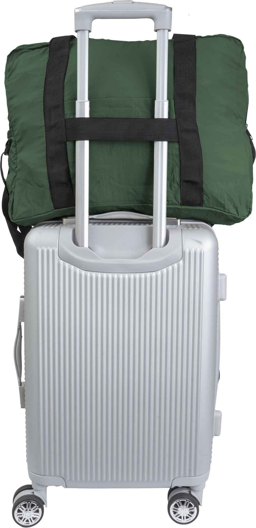 Boarding Pass Recycled Foldable & Packable Pouch Duffel Travel Bag