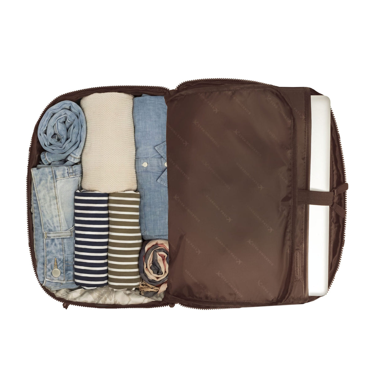 Boarding Pass The Northbound 18 Inch Pebble Grain Weekender