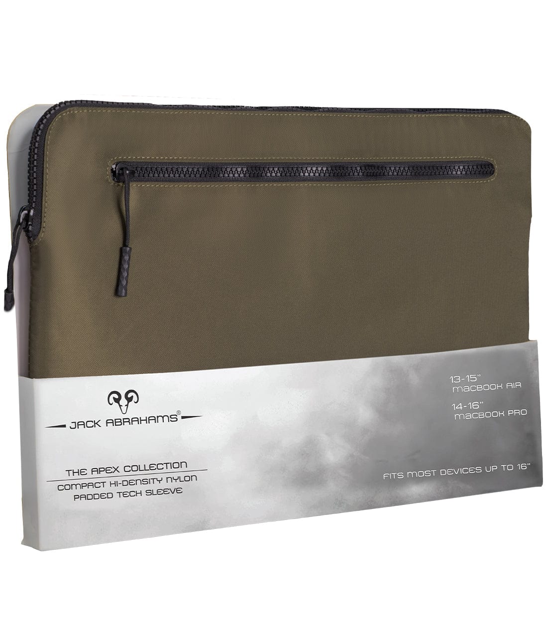 Jack Abrahams The Apex Nylon Protective Padded Laptop Sleeve