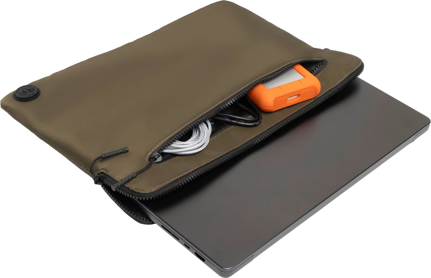 Jack Abrahams The Apex Nylon Protective Padded Laptop Sleeve