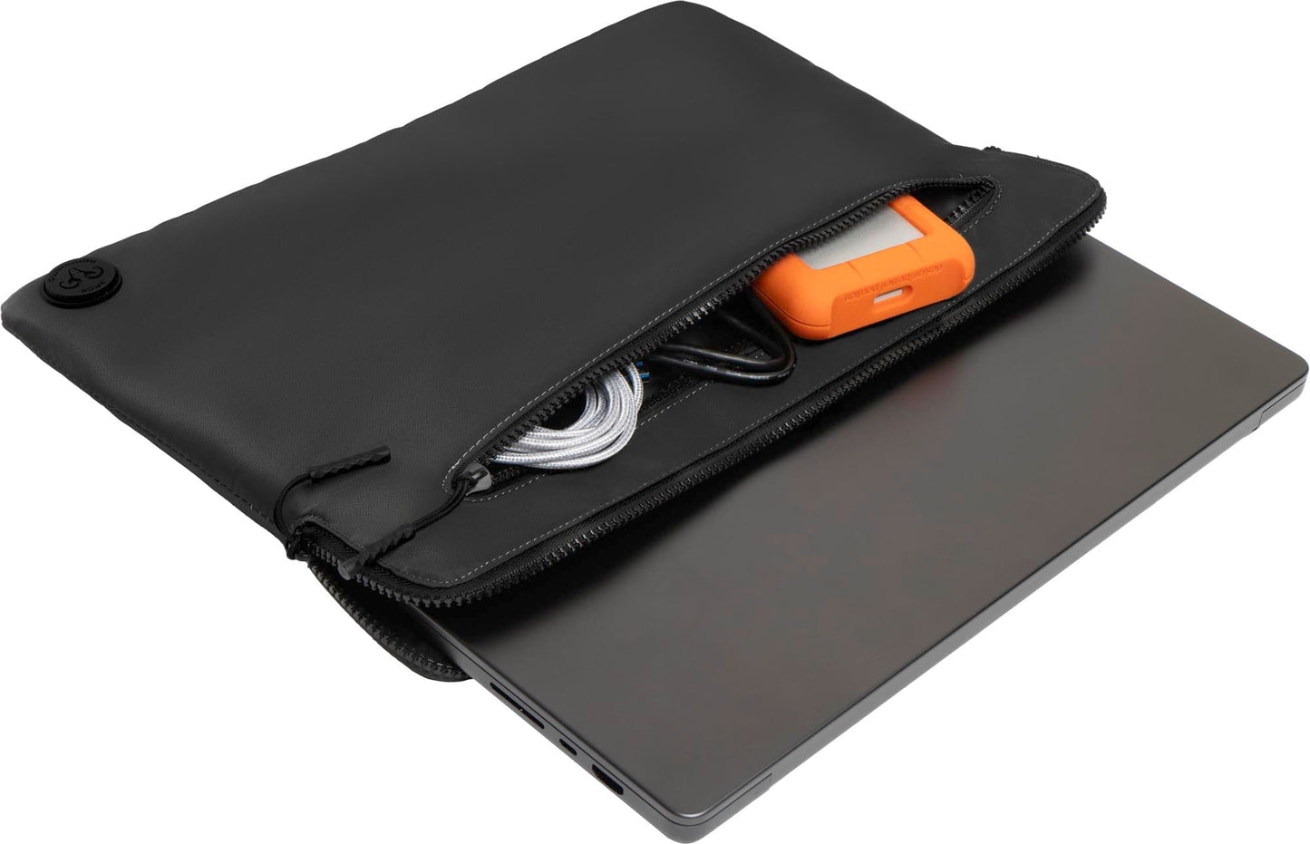 Jack Abrahams The Apex Nylon Protective Padded Laptop Sleeve