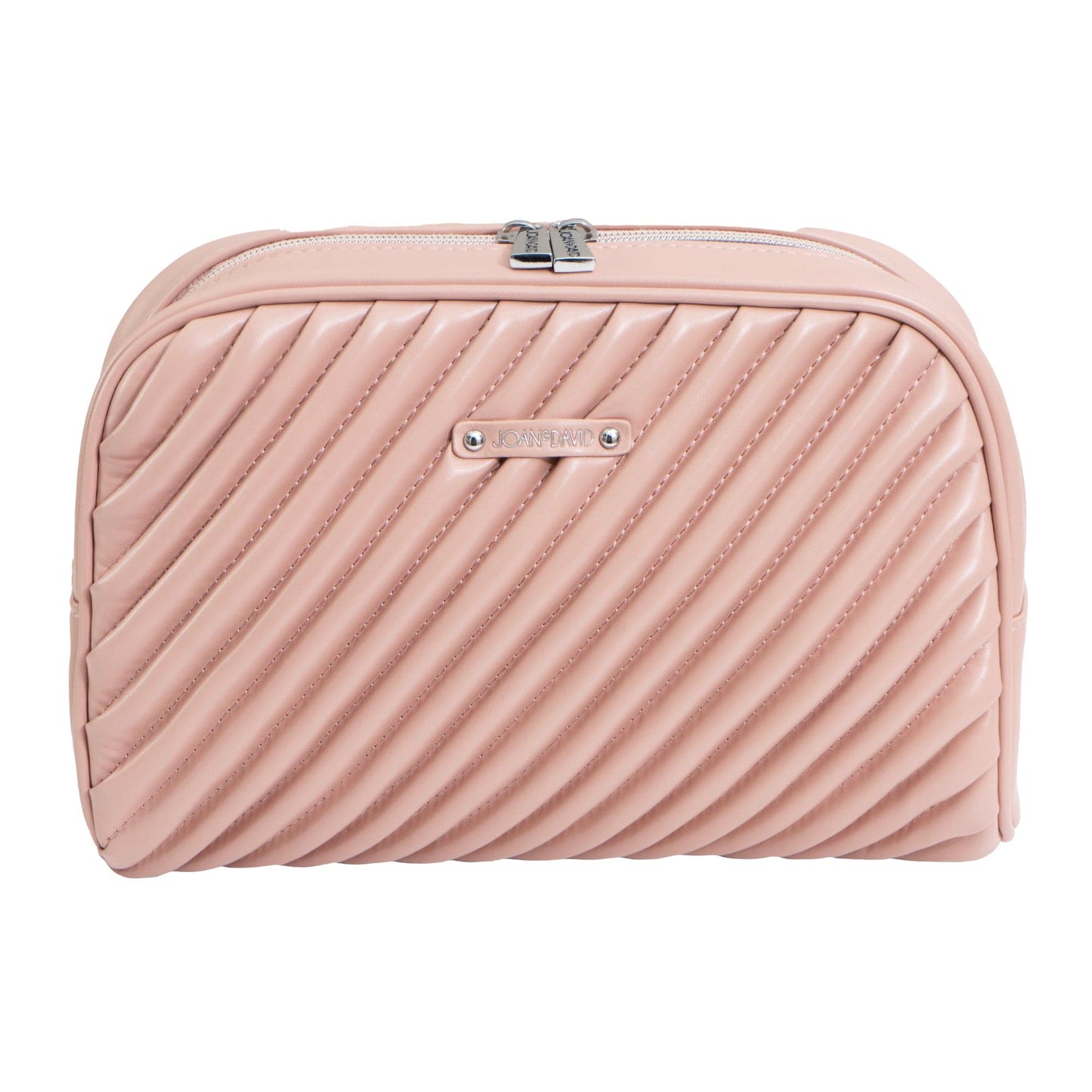 Joan & David The Diagonal Quilted Toiletry Case