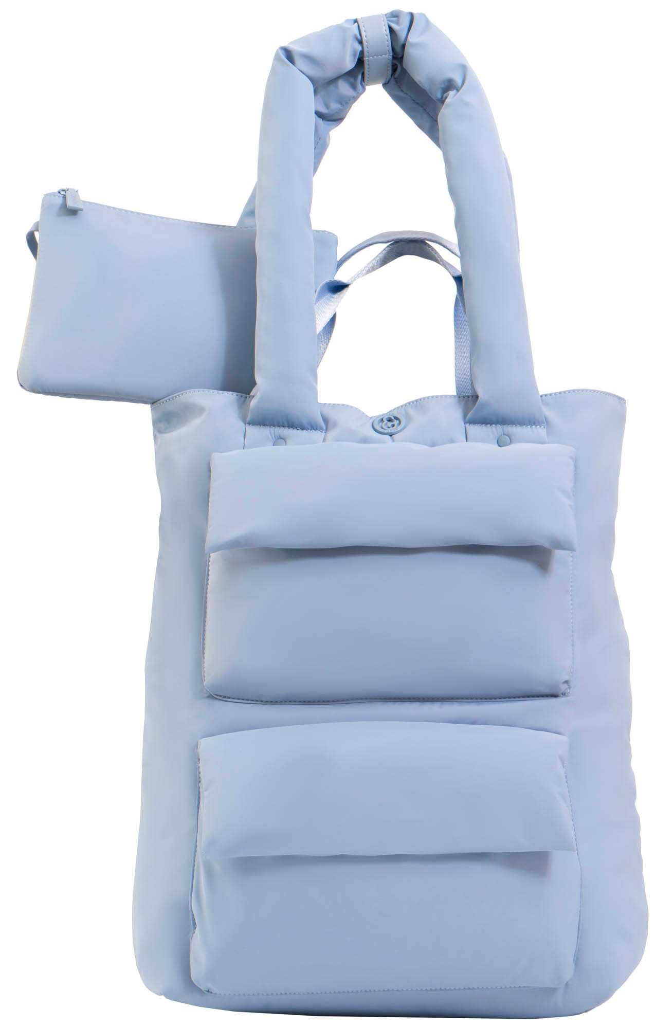 Joan and David Cargo Puffer Nylon Tote