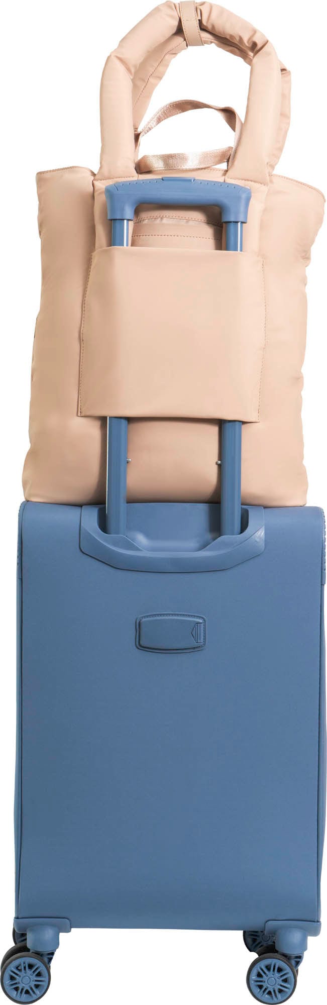 Joan and David Cargo Puffer Nylon Tote