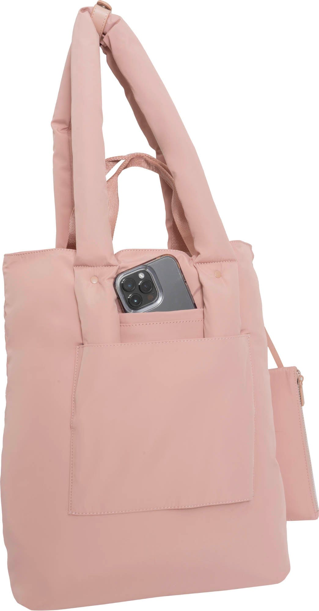 Joan and David Cargo Puffer Nylon Tote