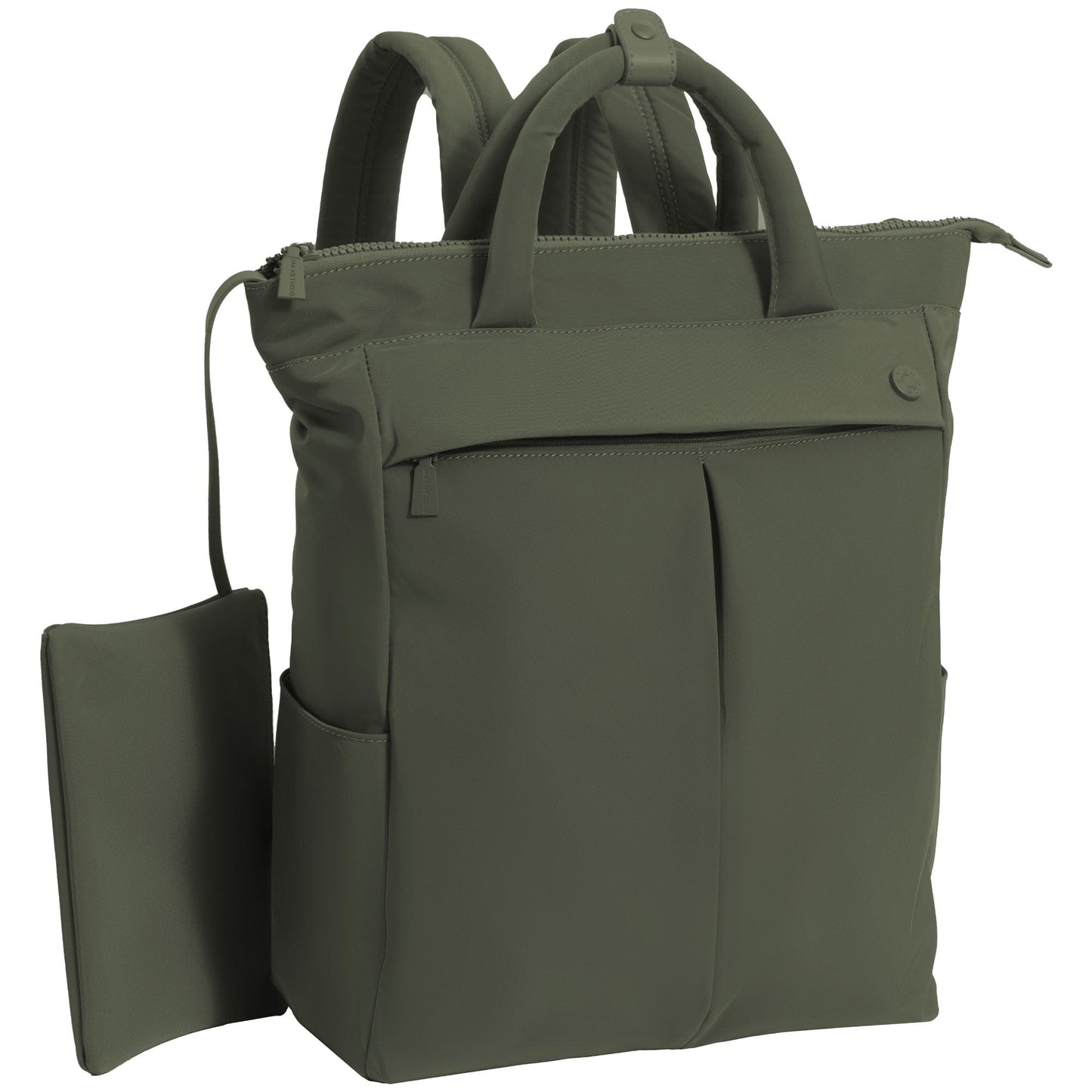 Max Studio The Everly 18 Inch Twill Nylon Workbook Travel Backpack