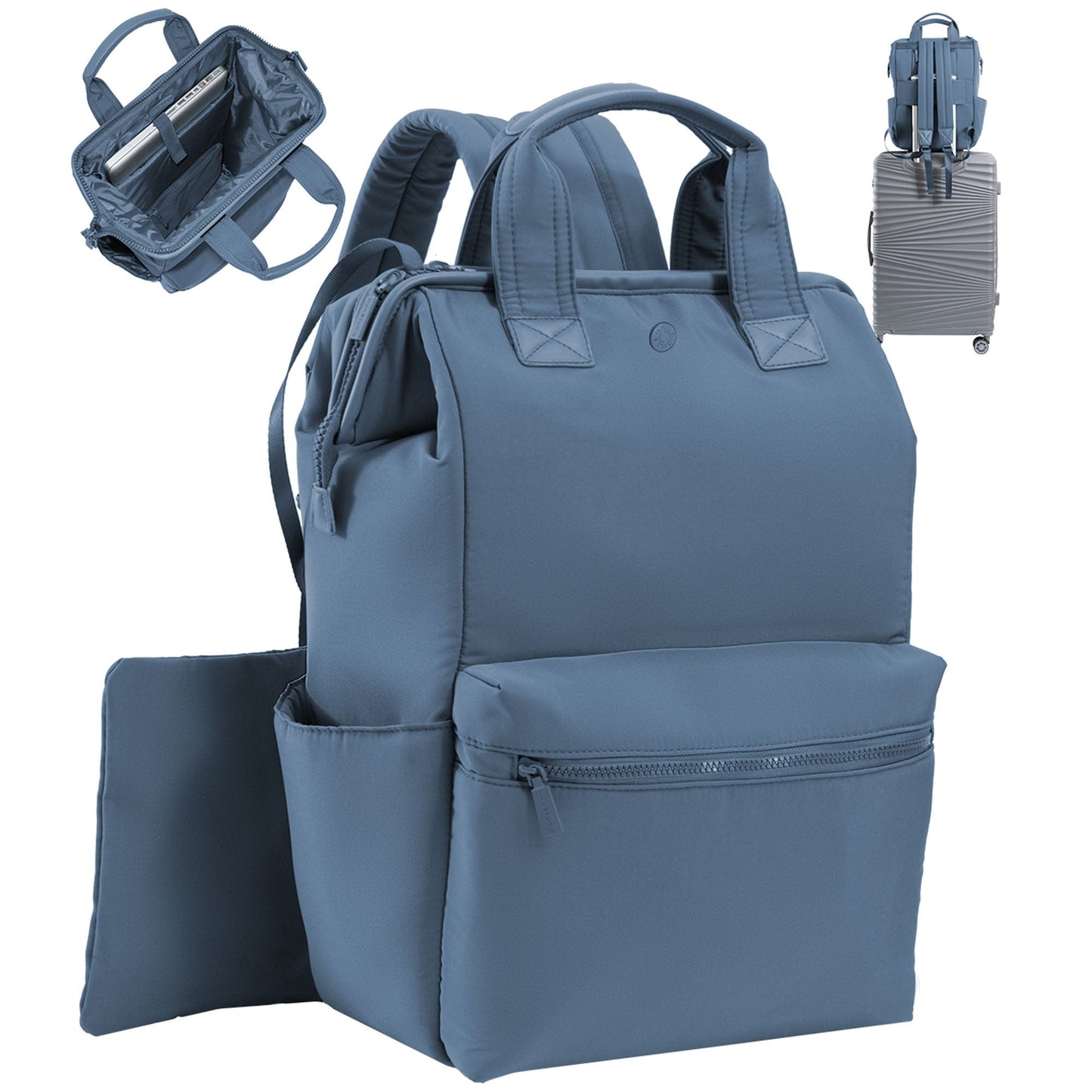 Max Studio The Elise Sport Nylon 18 Inch Workbook Backpack