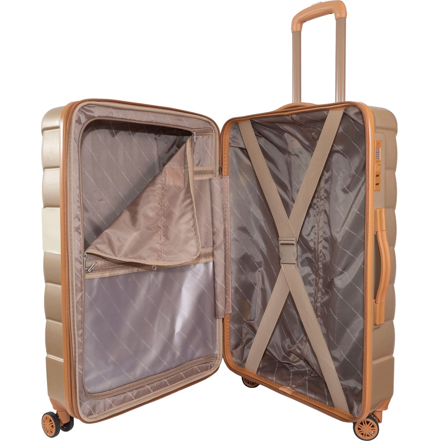 Max Studio PC 3-Piece Luggage Set Valletta Collection