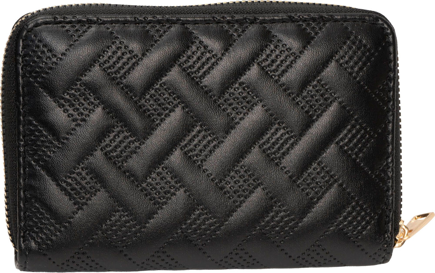 Rebecca & Rifka Smooth Basket Weave Quilt Medallion Zip Indexer Wallet