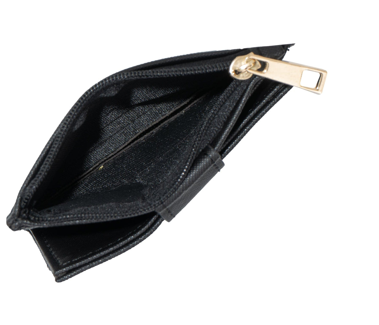 Rebecca & Rifka Saffiano Emblem Snap ID Card Holder