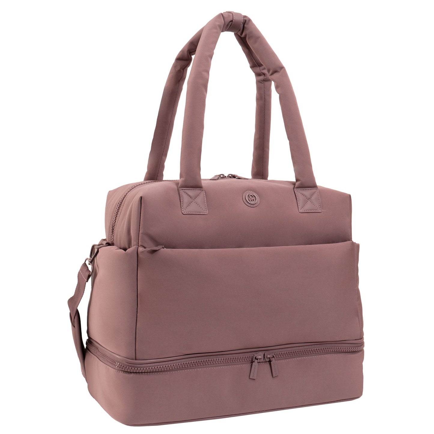 Joan & David The Lainey Sport Nylon Drop Bottom Duffel Bag