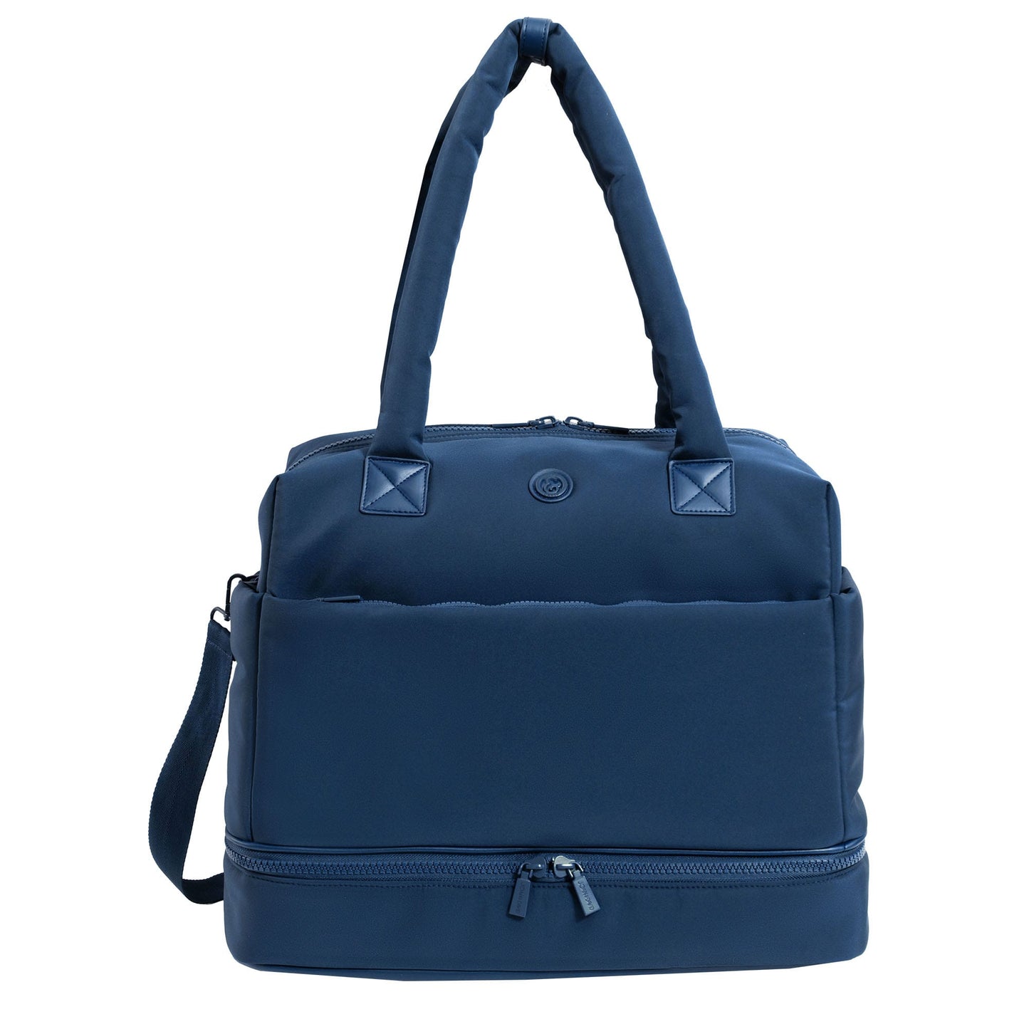 Joan & David The Lainey Sport Nylon Drop Bottom Duffel Bag
