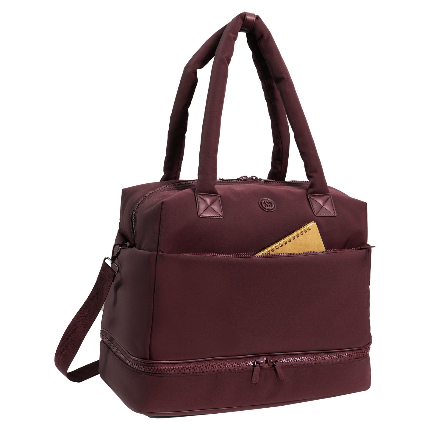 Joan & David The Lainey Sport Nylon Drop Bottom Duffel Bag