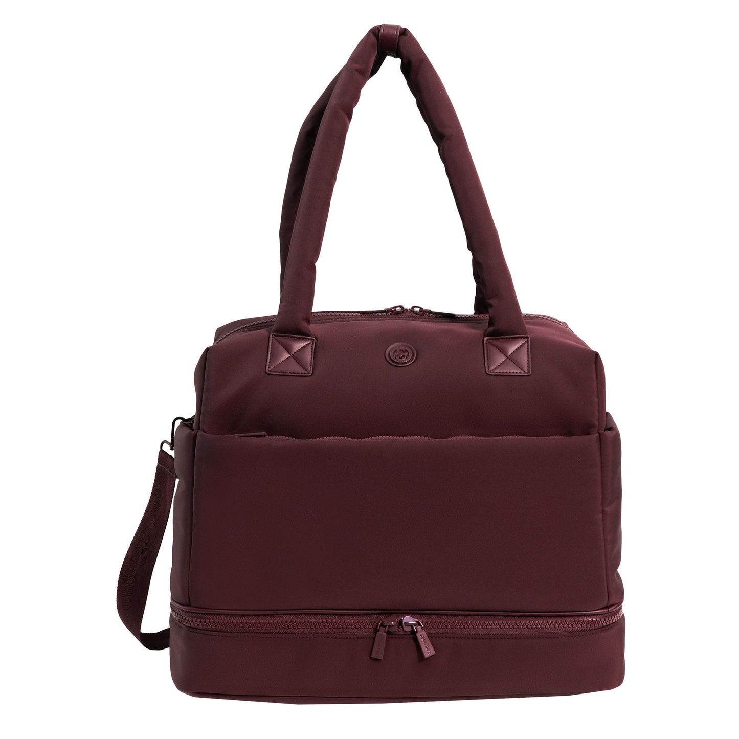 Joan & David The Lainey Sport Nylon Drop Bottom Duffel Bag