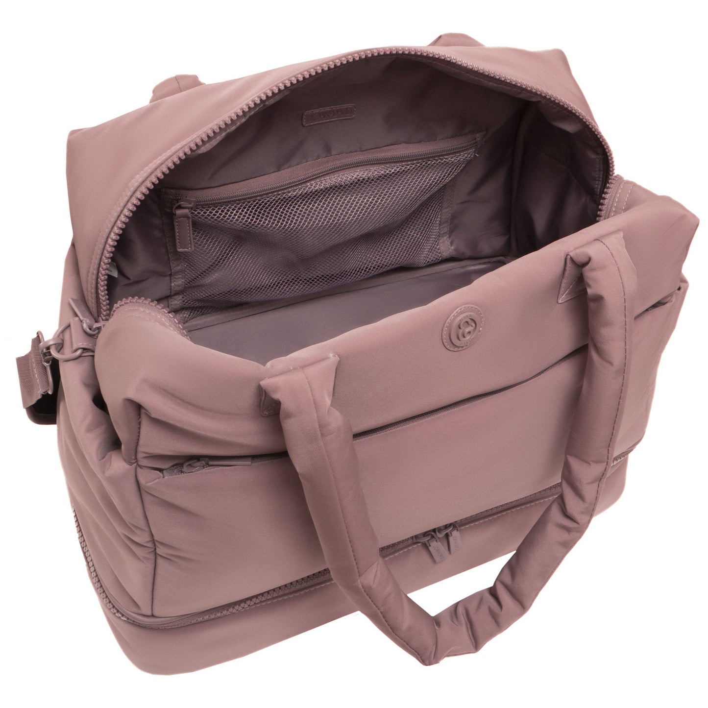 Joan & David The Lainey Sport Nylon Drop Bottom Duffel Bag