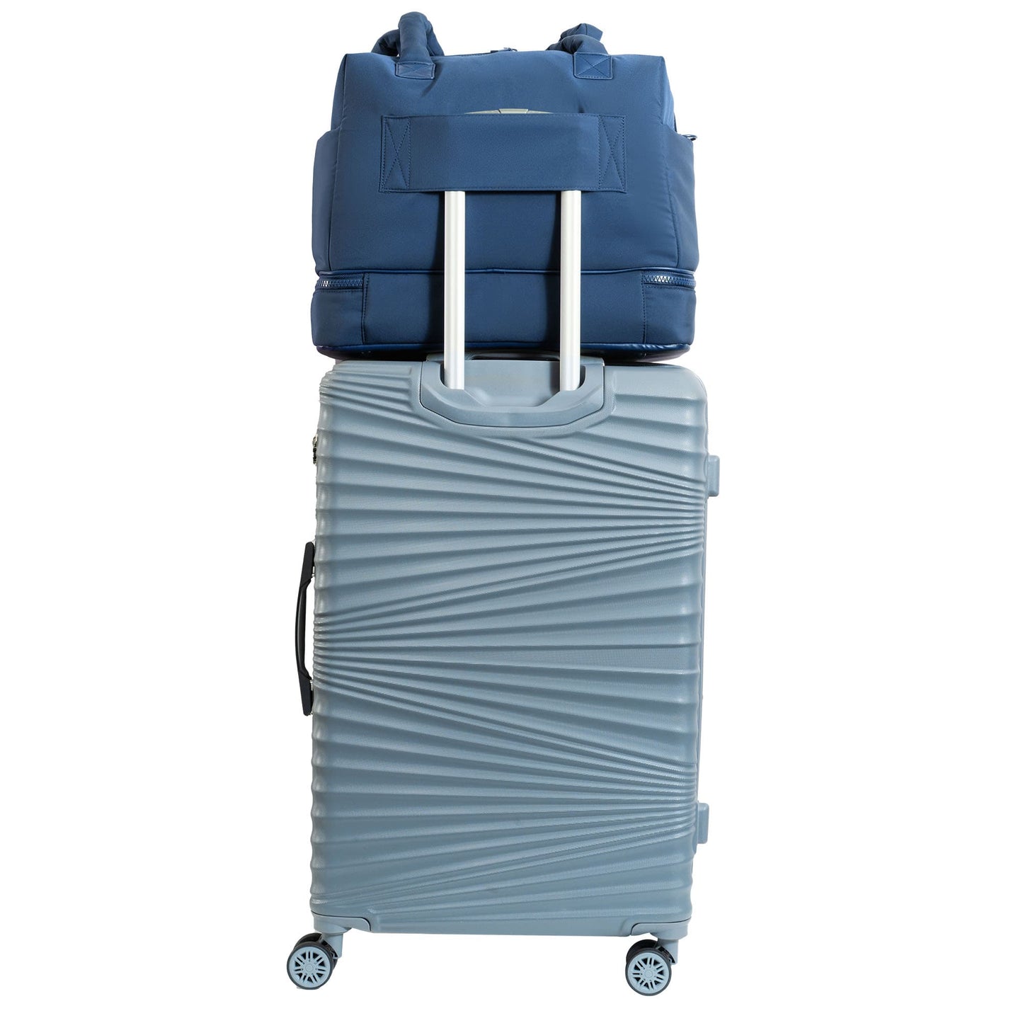 Joan & David The Lainey Sport Nylon Drop Bottom Duffel Bag