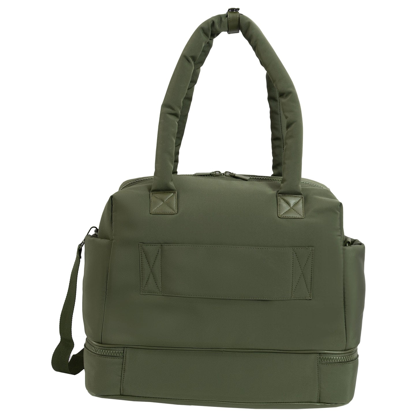 Joan & David The Lainey Sport Nylon Drop Bottom Duffel Bag