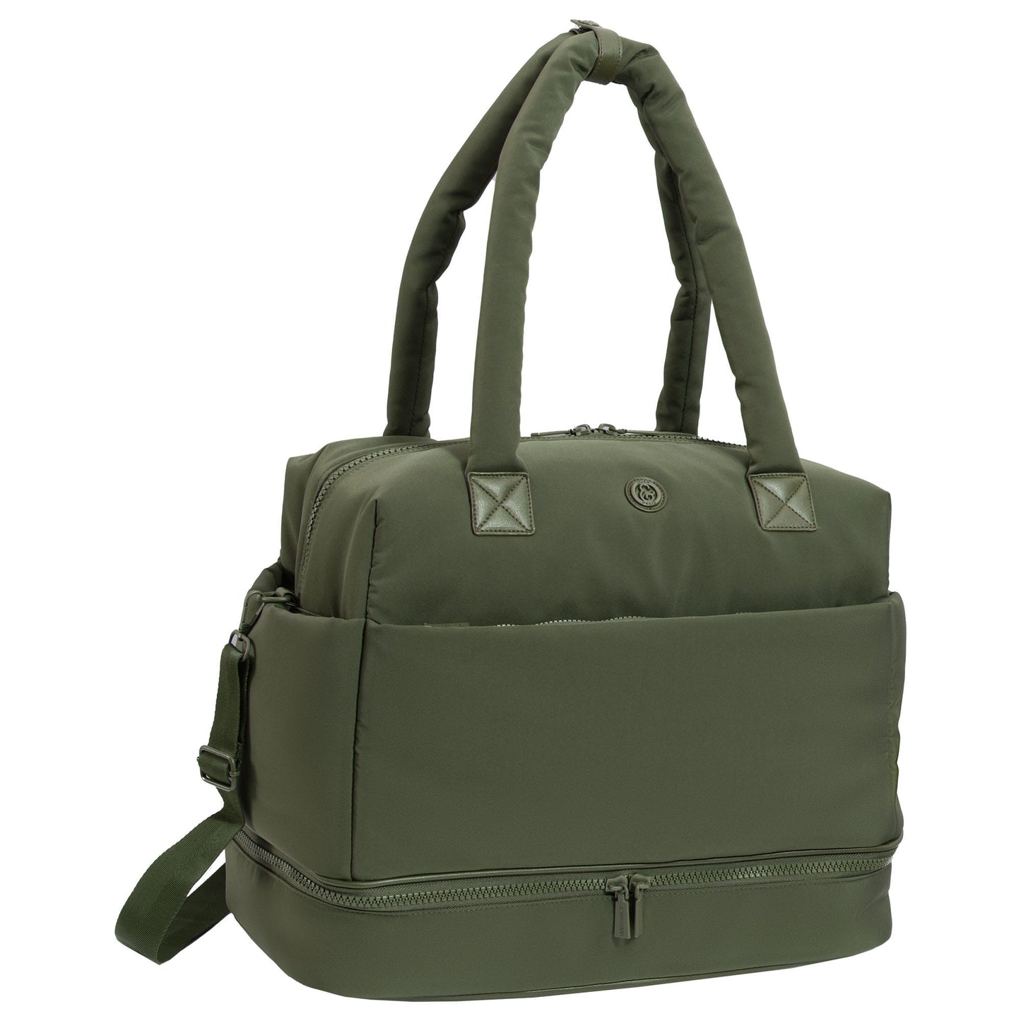 Joan & David The Lainey Sport Nylon Drop Bottom Duffel Bag
