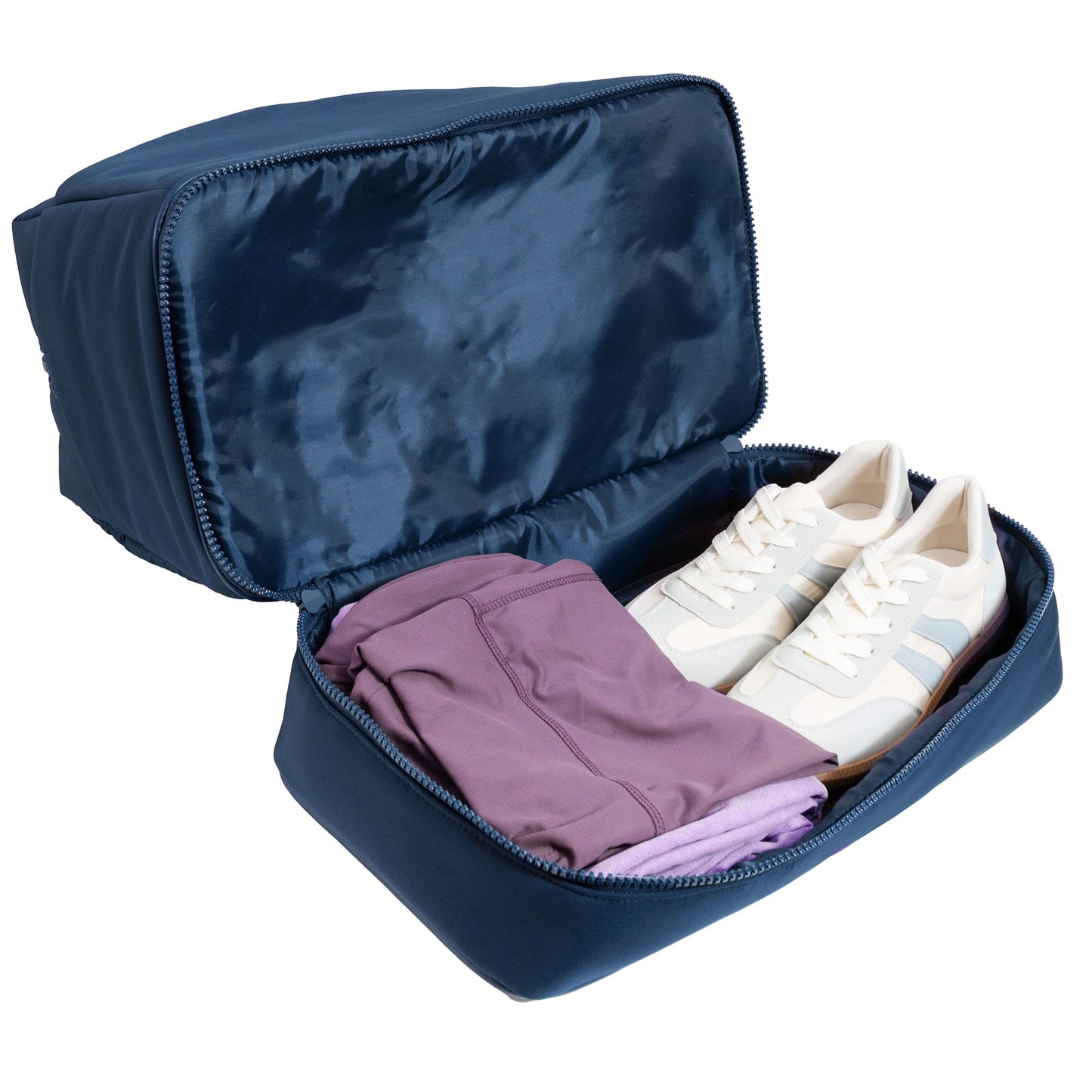 Joan & David The Lainey Sport Nylon Drop Bottom Duffel Bag