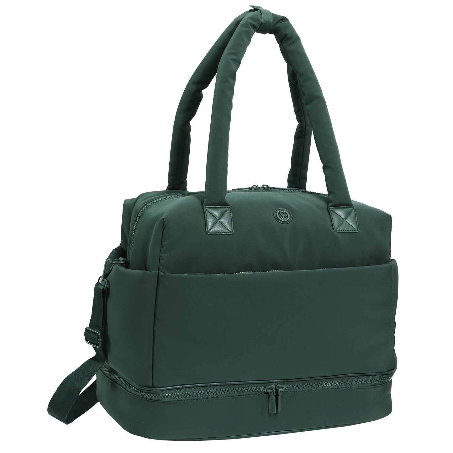 Joan & David The Lainey Sport Nylon Drop Bottom Duffel Bag