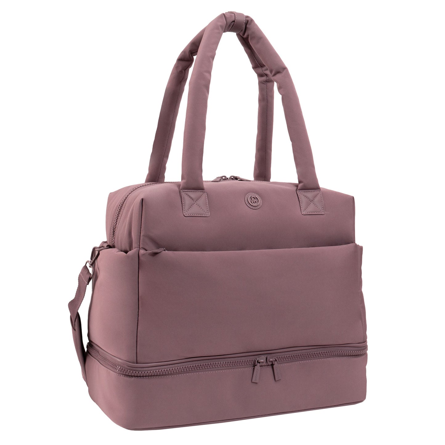 Joan & David The Lainey Sport Nylon Drop Bottom Duffel Bag