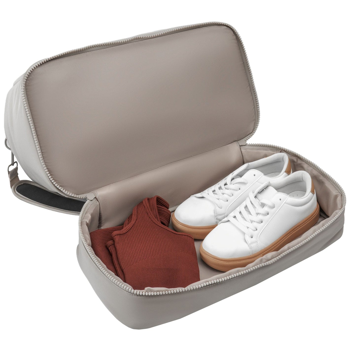 Joan & David The Lainey Sport Nylon Drop Bottom Duffel Bag